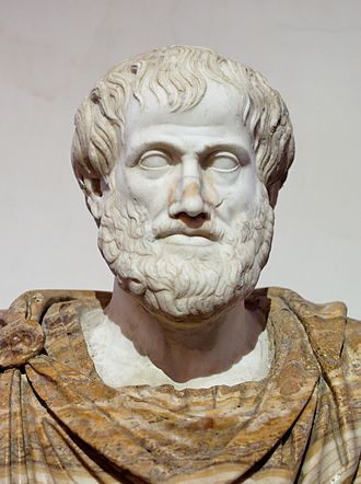 bust of Aristotle by Lysippos