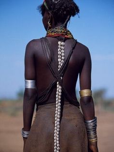 African in traditional clothing