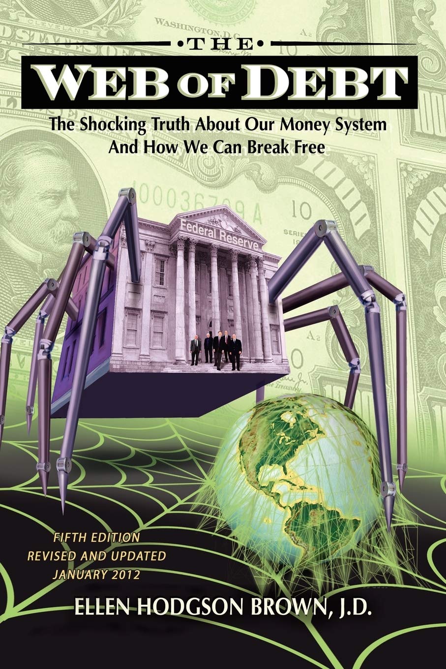 Book Cover, Web of Debt