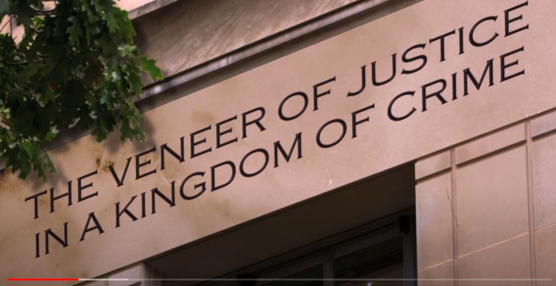 The veneer of justice in a kingdom of crime