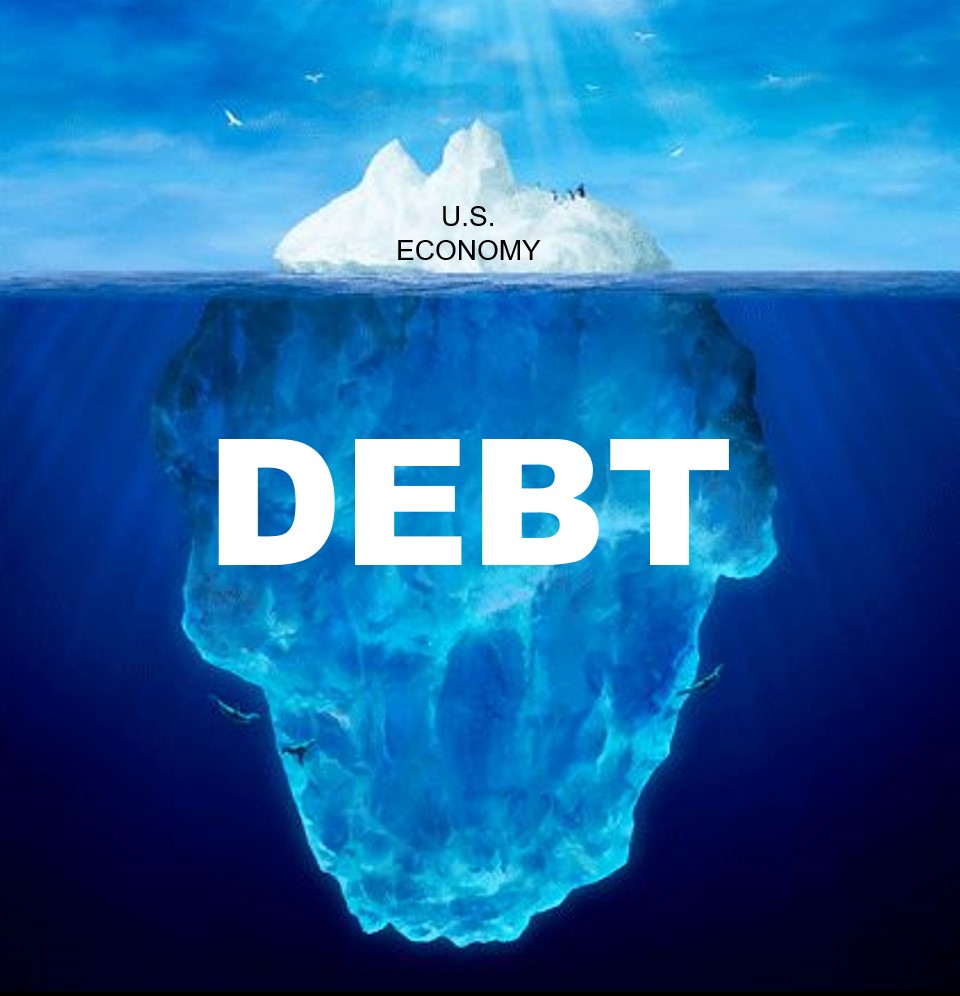 Debt-Economy Iceberg