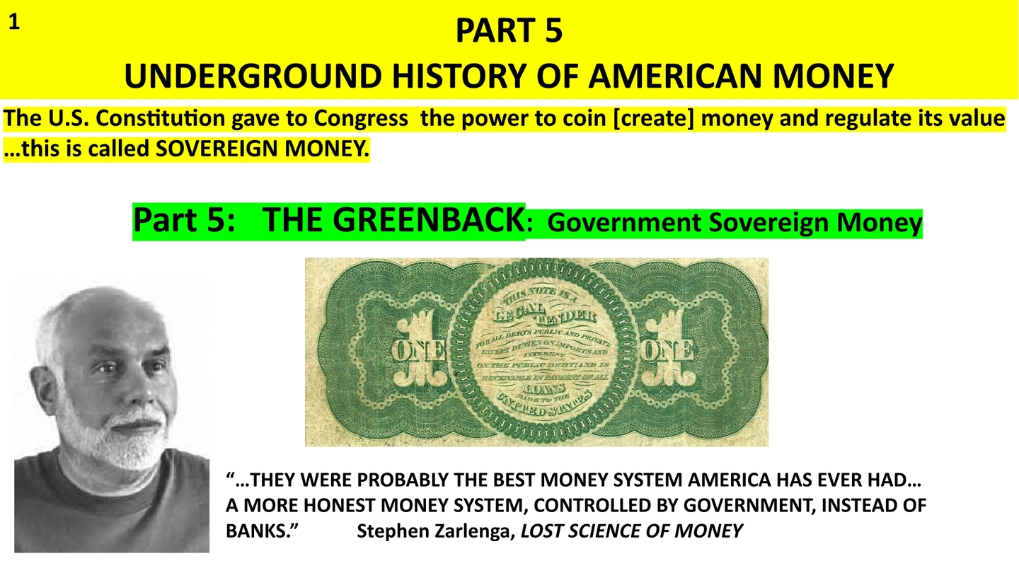 The Greenback currency