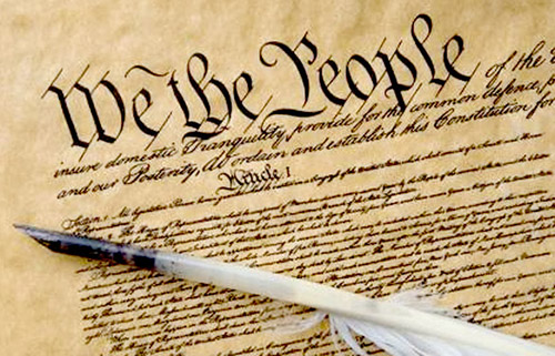 Image of the U. S. Constitution Preamble